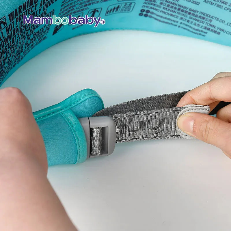 Mambobaby Baby Float Swimming Ring Aid Vest With Arm Wings Swimming Floats Swim Trainer Non-Inflatable Buoy For Beach Pool