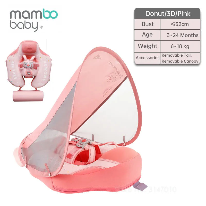 Mambobaby Baby Floater Newest Non-inflatable Waterproof Swimming Float For Kids Swim Trainer Pools Accessories Fun Toys