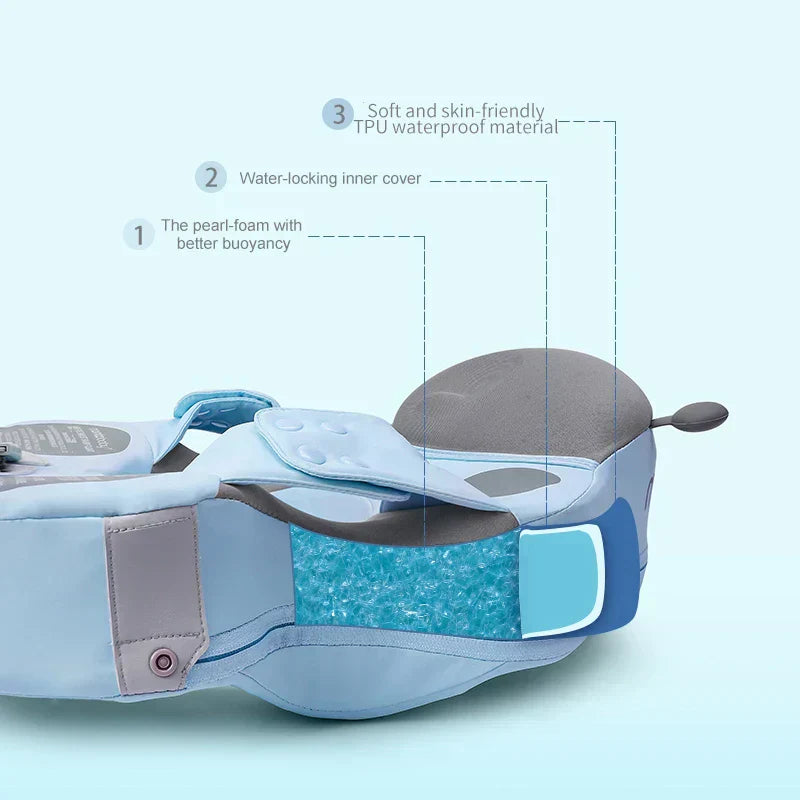 Mambobaby Baby Floater Newest Non-inflatable Waterproof Swimming Float For Kids Swim Trainer Pools Accessories Fun Toys