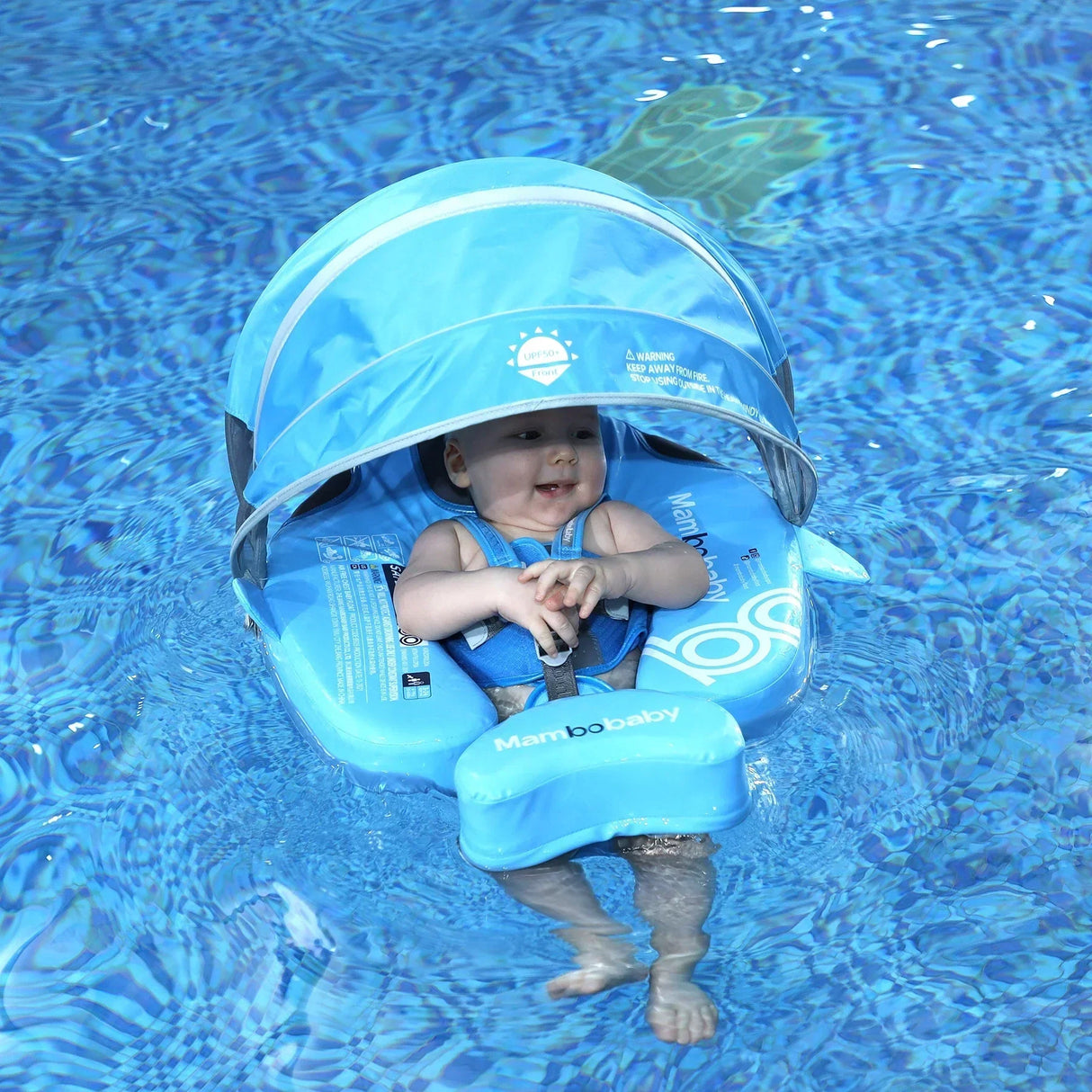 Mambobaby New Baby Float Swimming Rings Swim Floats Infant Floater Pool Accessories Toddler Toys Swim Trainer Non-Inflatable