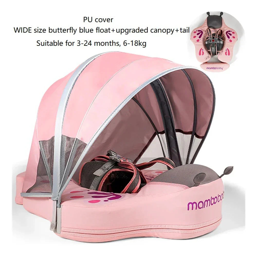 Mambobaby New Baby Float Swimming Rings Swim Floats Infant Floater Pool Accessories Toddler Toys Swim Trainer Non-Inflatable