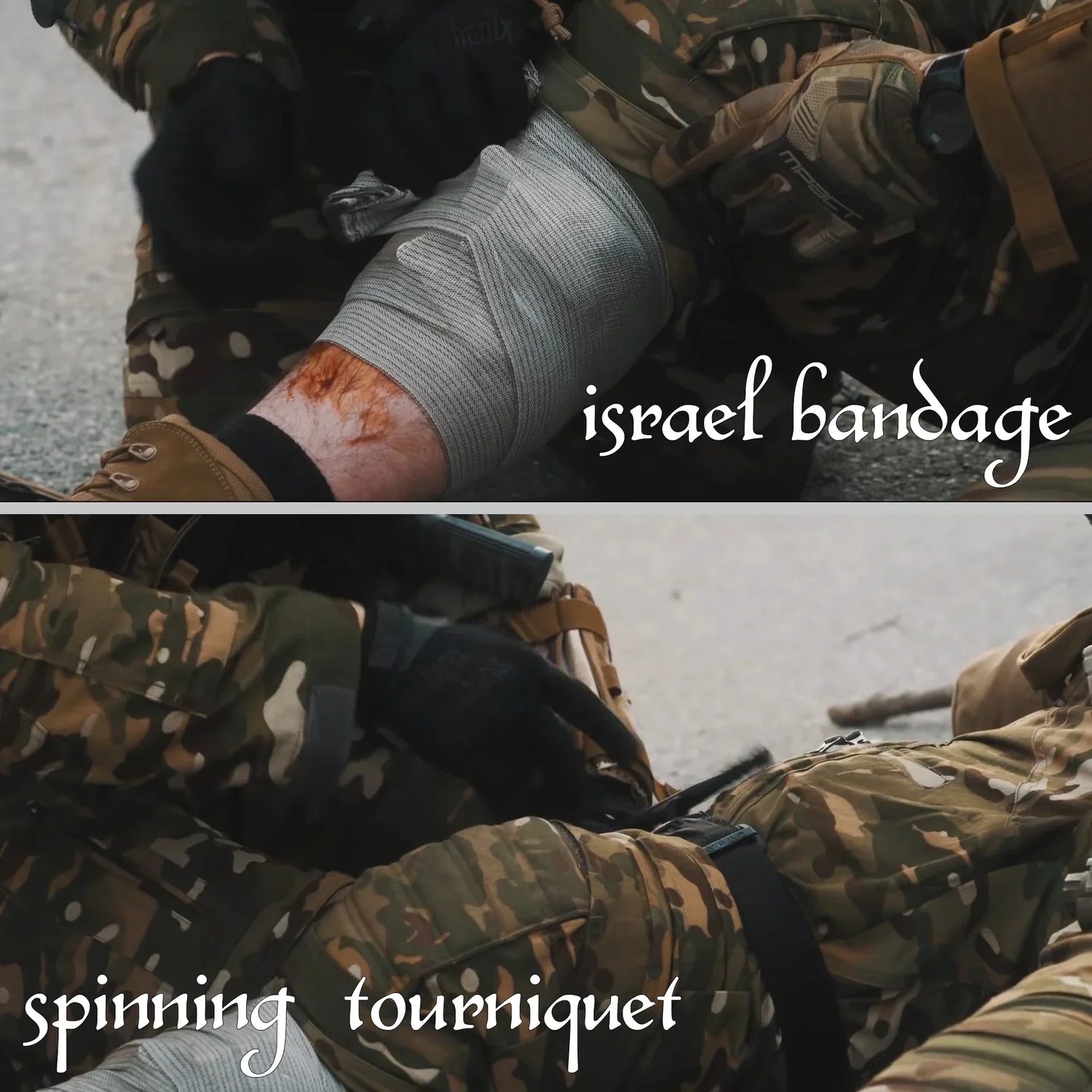 Military IFAK Trauma Survival Kit First Aid Medical Pouch Emergency Survival Gear and Equipment with Molle Car Travel Hiking