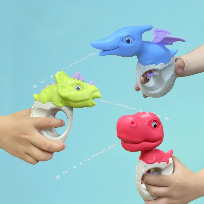 Mini Water Gun Toys Gun for Kids Dinosaur Soaker Water Blaster Cartoon Guns Childern Gift Summer Beach Outdoor Games Bath Toys