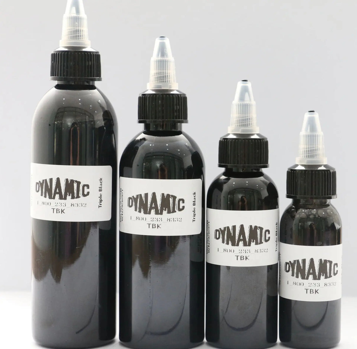 Quality Dynamic Triple Black Pigment Tattoo Ink 30ml 60ml 90ml 120ml Tattoo Ink Body Color Drawing Teng Black Tattoo Material