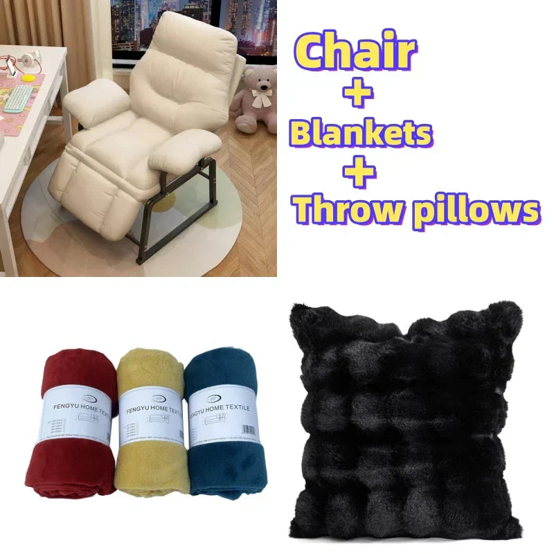 Russian Hot Products 2024 Latest Computer Chair Lazy Sofa Bed Chair Sleeping Dormitory Chair