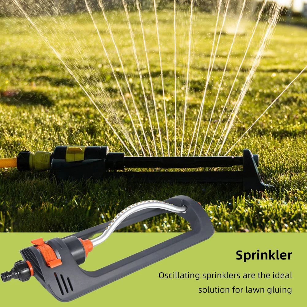 (Pack of 5) 1- Oscillating Sprinkler Automatic Swing Irrigation Sprinkler Large Area Garden Sprinkler Base for Lawn Watering Equipment