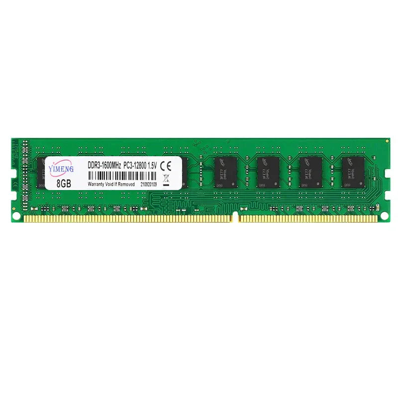 (Pack of 10) DDR3 4GB 8GB RAM 1333Mhz 1600mhz PC3-10600 12800 Desktop 240 Pins 1.5V DIMM memoria DDR3 Ram