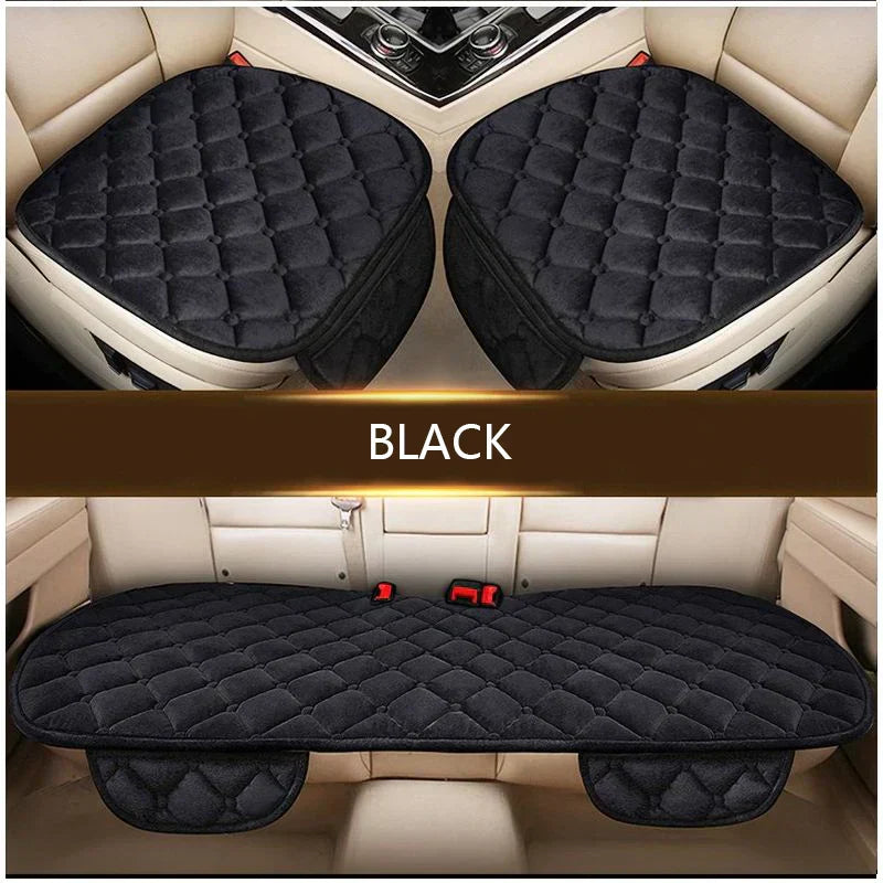 Winter Car Seat Cover Universal Front Rear Seat Pad Vehicle Auto Seat Cushion Car Seat Protector Seat Covers Pair of Covers