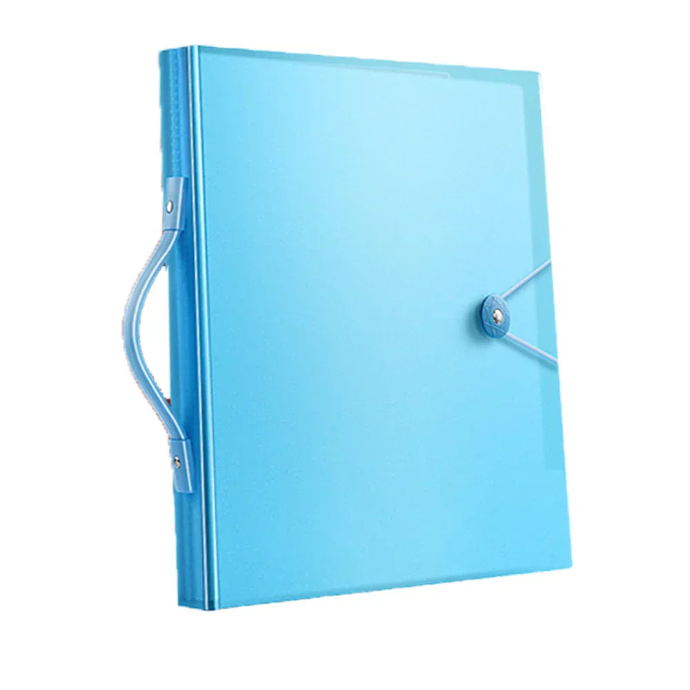 A3 60Pages Diamond Painting Photo Album Storage Book Portfolio Presentation Storage Book Clear Pockets Large Folder Stationery