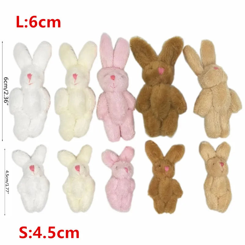 (Pack of 15) /10/ Kawaii Small Bears Plush Soft Toys Pearl Velvet Dolls Gifts Mini Teddy Bear for Key Ring Girl Gift Women Favorite