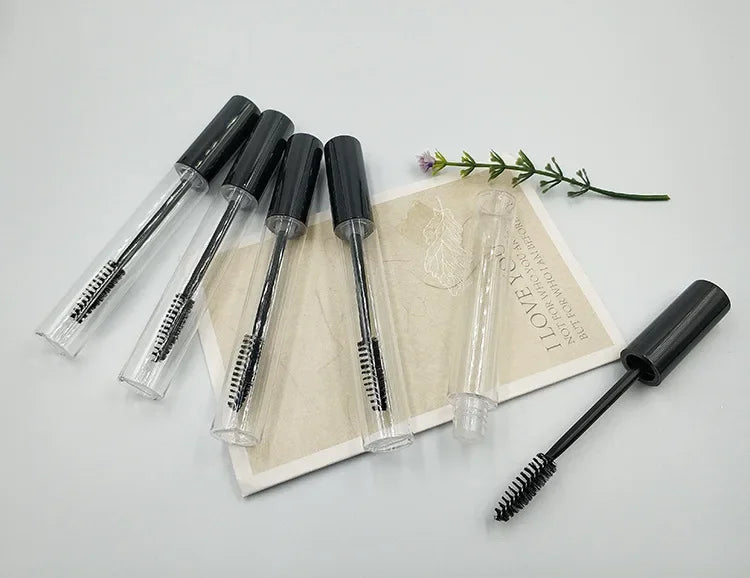 (Pack of 50) 10ml Mascara Empty Tube and Cosmetic Container Empty Eyelash Tubes Wand Empty Mascara Travel Accessory sub-packed bottle