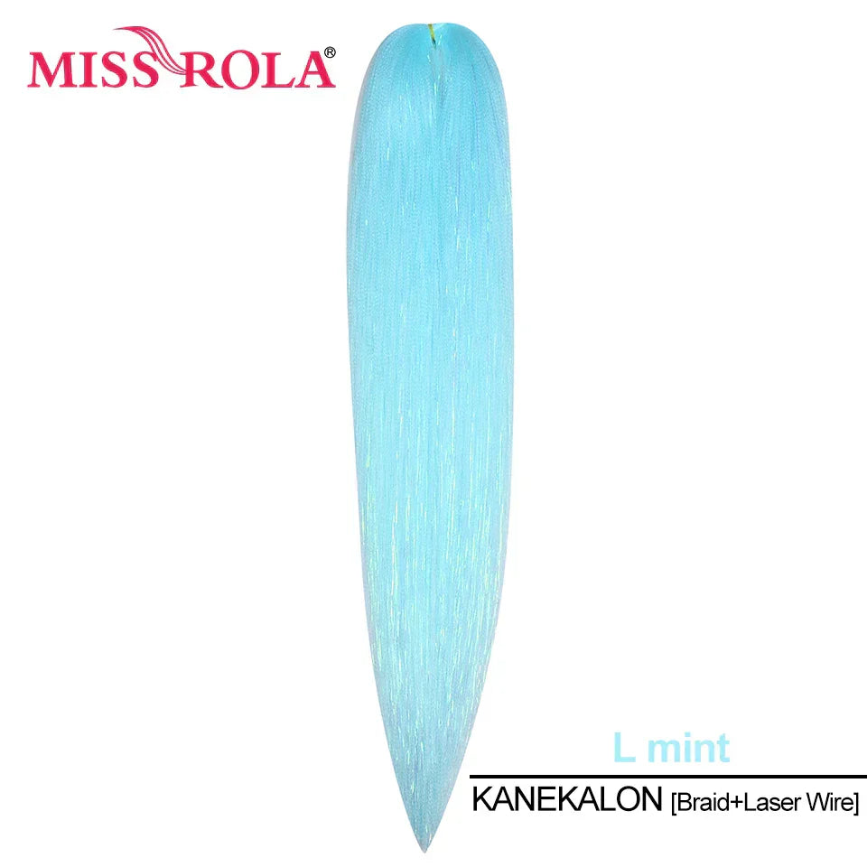 Miss Rola Synthetic 28Inch 100G 2023 New Hair Extension Yaki Straight Jumbo Braiding Hair Pre-Stretched Braid Kanekalon Hair