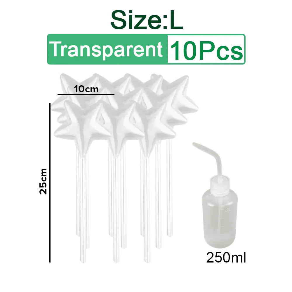 (Pack of 10) 3/6/ Automatic Plant Watering Bulbs Self Watering Globe Balls Water Device Drip Irrigation System for Garden Flower Plants