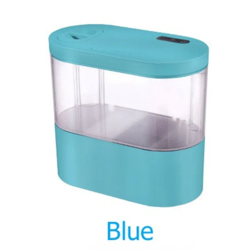 Desktop Creative Mini Aquarium Fish Tank with Biochemical Filtration System and LED Light Betta Fish Ecological Water Cycle