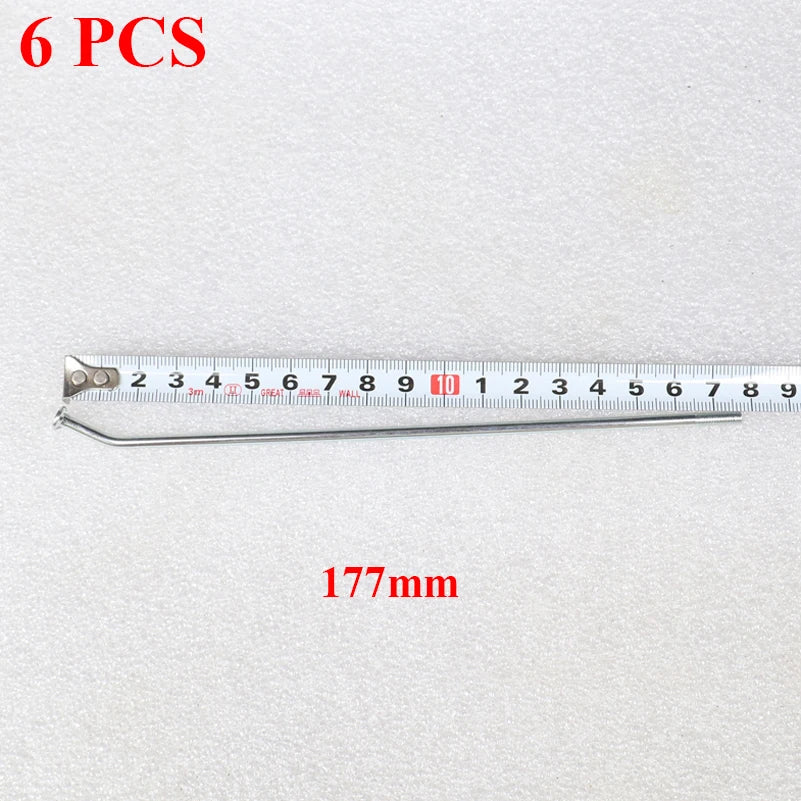 (Pack of 6) Spokes Wire Circle Nipples 18 19 21 Modified Generic Stainless Sreel For CRF YZF WR KXF SXF EXC SXF Motorcycle Wheel Parts