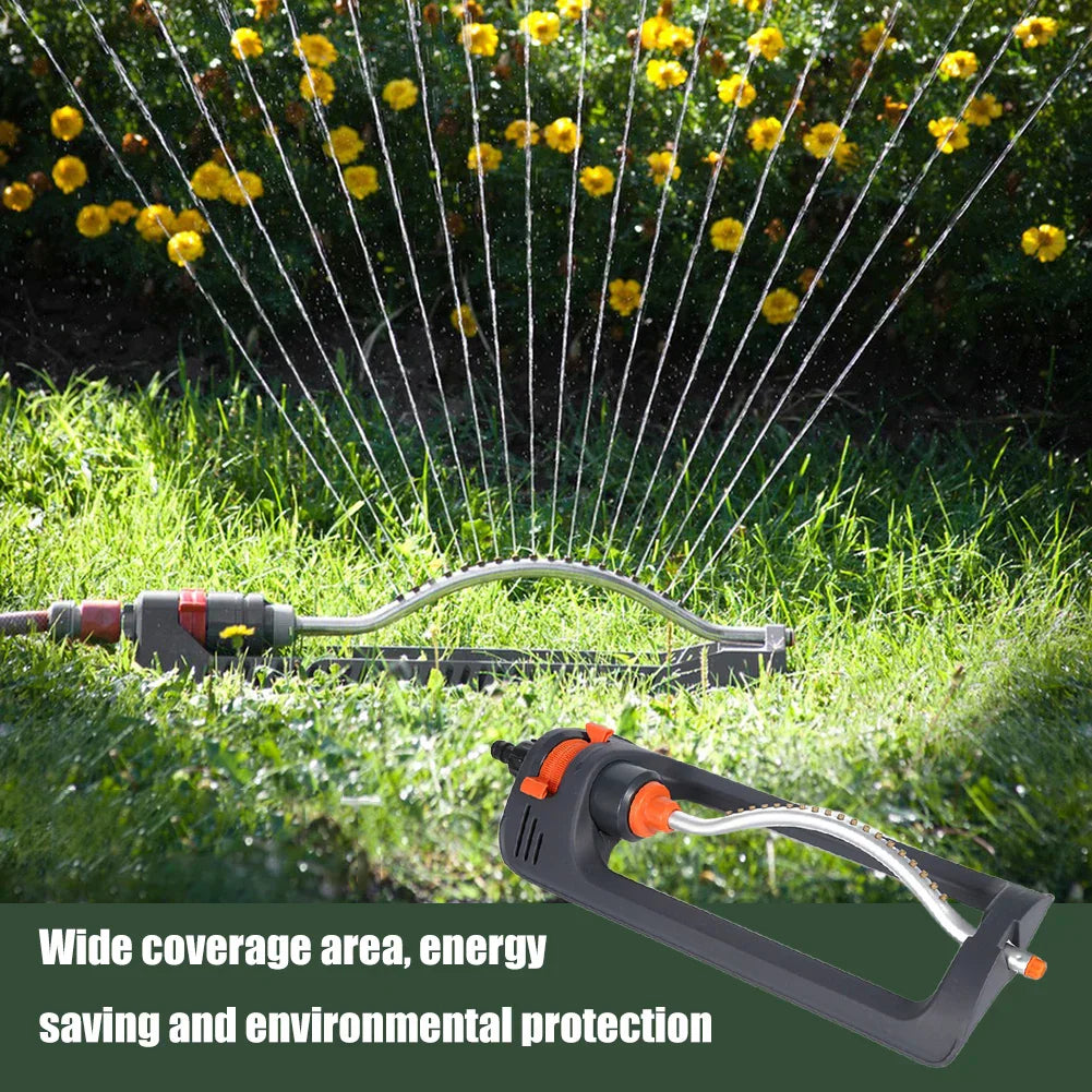 (Pack of 5) 1- Oscillating Sprinkler Automatic Swing Irrigation Sprinkler Large Area Garden Sprinkler Base for Lawn Watering Equipment