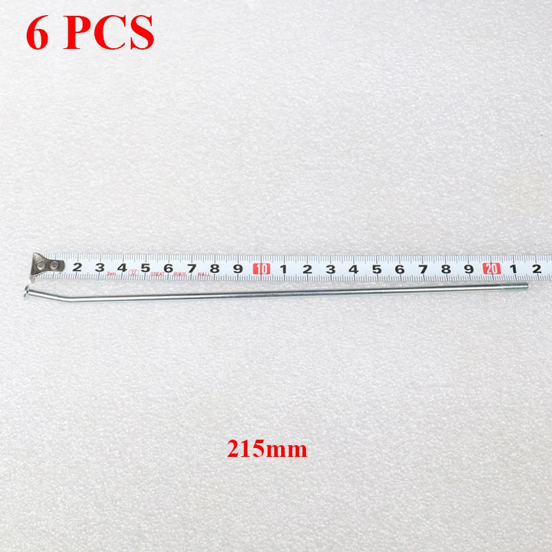 (Pack of 6) Spokes Wire Circle Nipples 18 19 21 Modified Generic Stainless Sreel For CRF YZF WR KXF SXF EXC SXF Motorcycle Wheel Parts