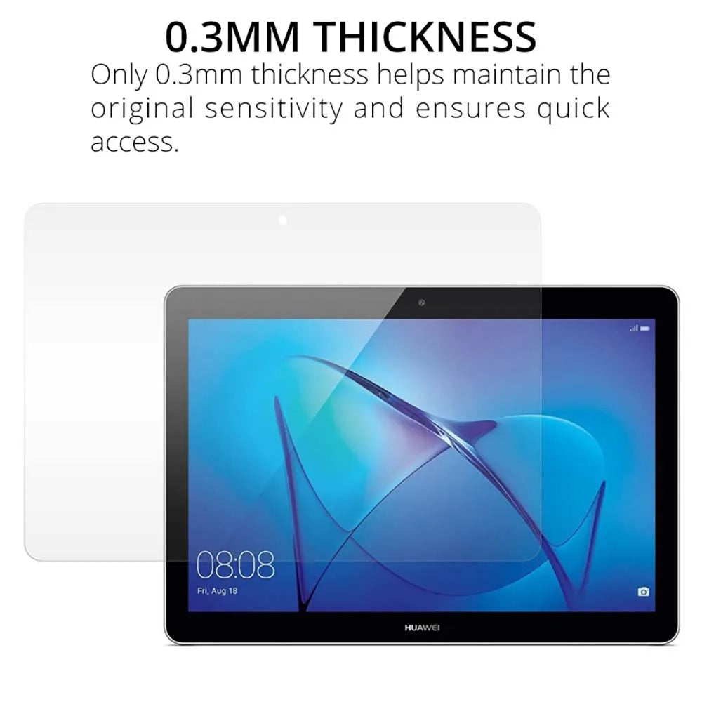 (Pack of 2) Tempered Glass Tablet Screen Protector for Huawei MediaPad 10.4 Pro 10.8 T3 T5 T8 T10 T10S M5 M6