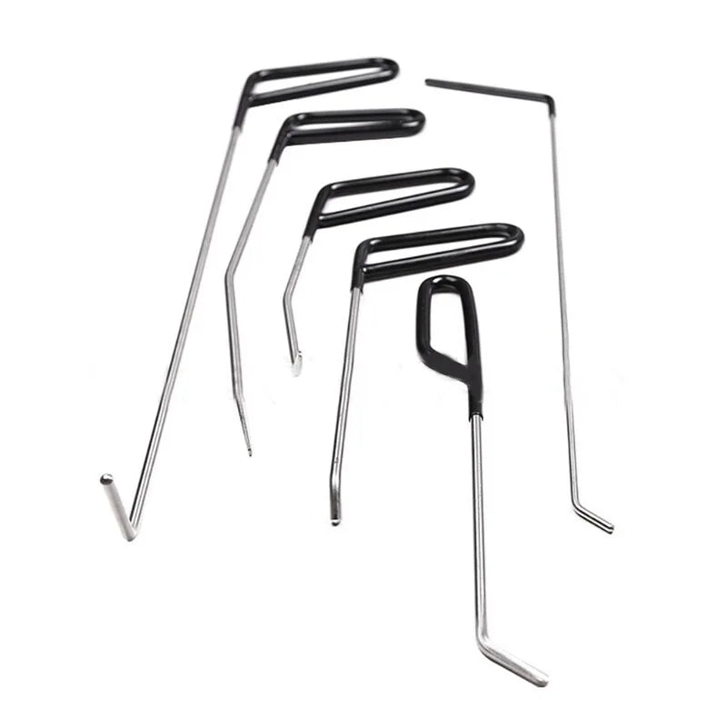 Universal Auto Body Removal Stainless Steel Crowbar Paintless Dent Repair Kit Professional Workshop Car Accessories Hands Tools