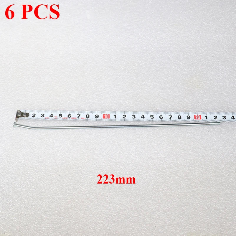 (Pack of 6) Spokes Wire Circle Nipples 18 19 21 Modified Generic Stainless Sreel For CRF YZF WR KXF SXF EXC SXF Motorcycle Wheel Parts