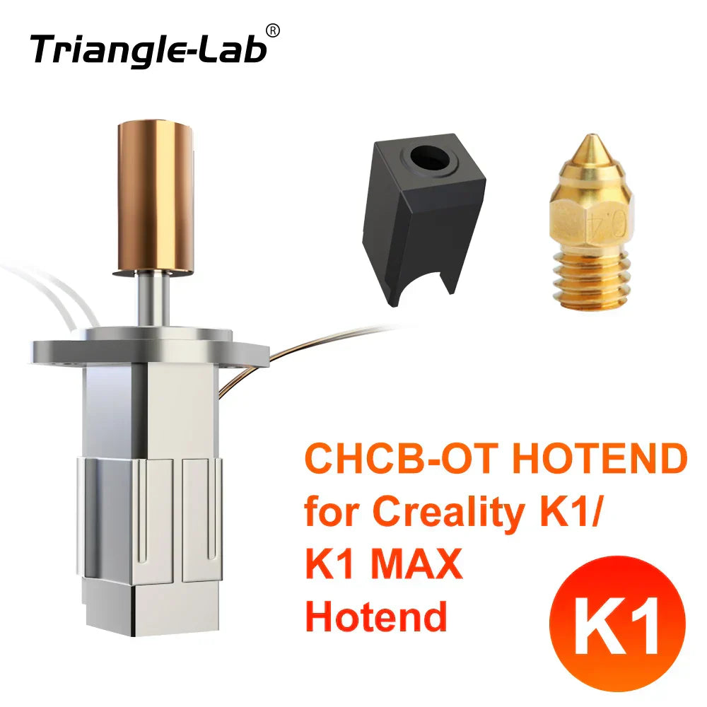 Trianglelab CHCB-OT Hotend updated KIT K1 HOTEND for Sprite Extruder Creality K1 3D printer Creality K1 Max CR-M4 printer