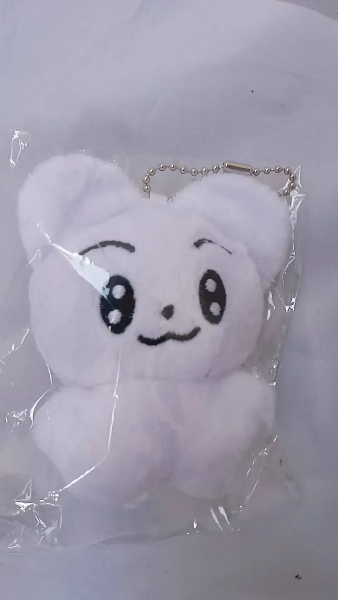 (Pack of 5) TXT Dolls Kpop Cartoon Soobin Beomgyu Same Plush Keyrings Q Styles Tutu Bar Two-Bar Doll Keychain Rings Bag Pendants