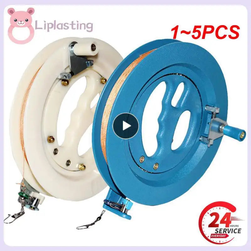 (Pack of 5) 1~ 16cm Kite Reel ABS Plastic Blue Kite Reel Grip Machine Kites & Accessories Pizies Single Unisex Diamond Winder Flying