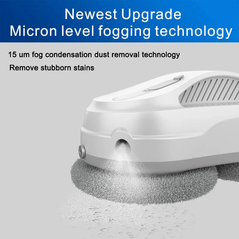 Purerobo W-R3S Robot Vacuum Cleaner Electric Window Cleaning Robot APP&Remote Control Smart Automatic Water Spray Anti-falling