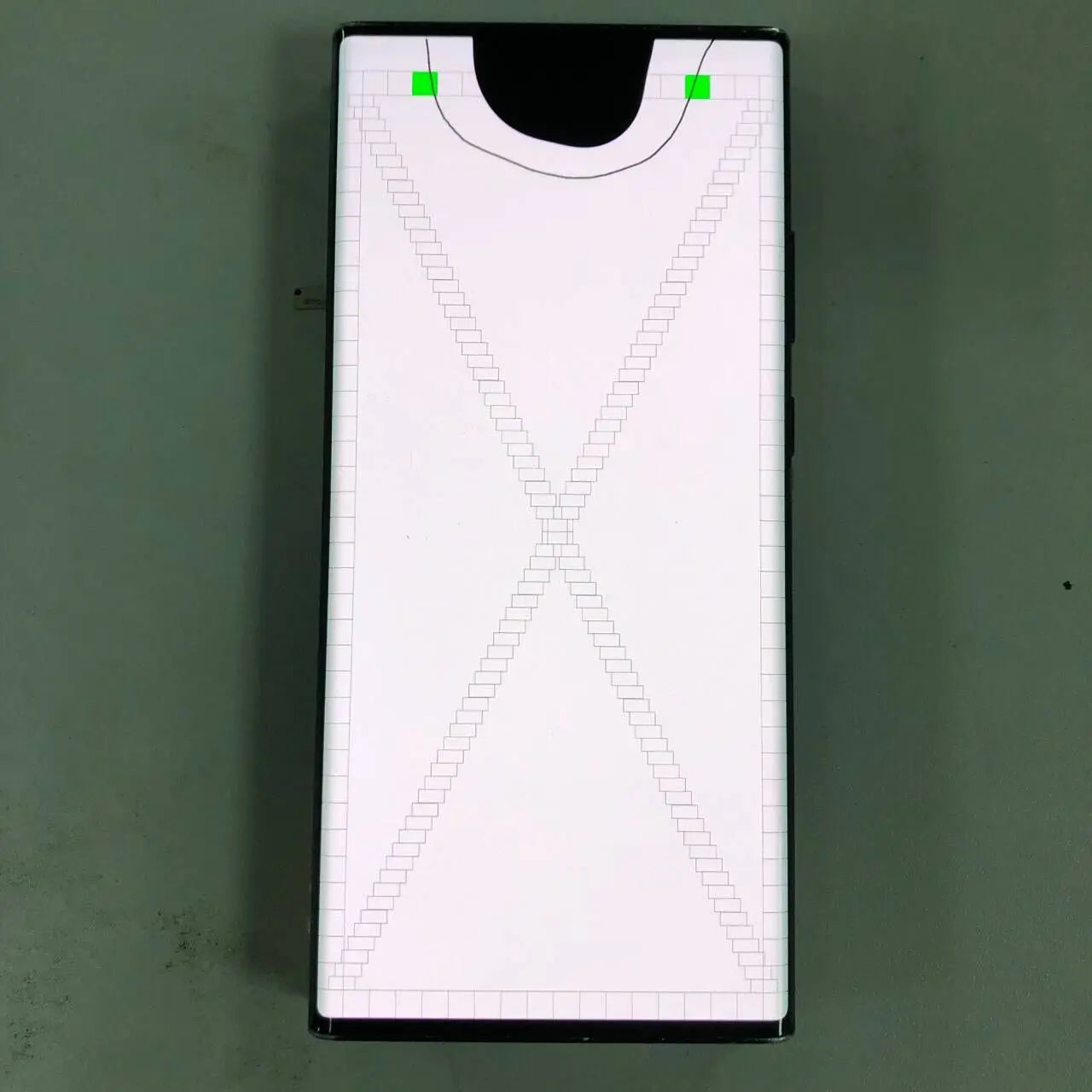 Band spot line For Samsung Note 20 Ultra 5G N986F N986B LCD Display Touch Screen Display Mobile Phone Defective Screen