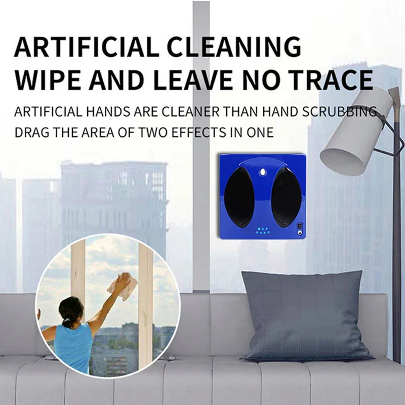 Window cleaning robot window cleaner electric glass remote control for home appliance