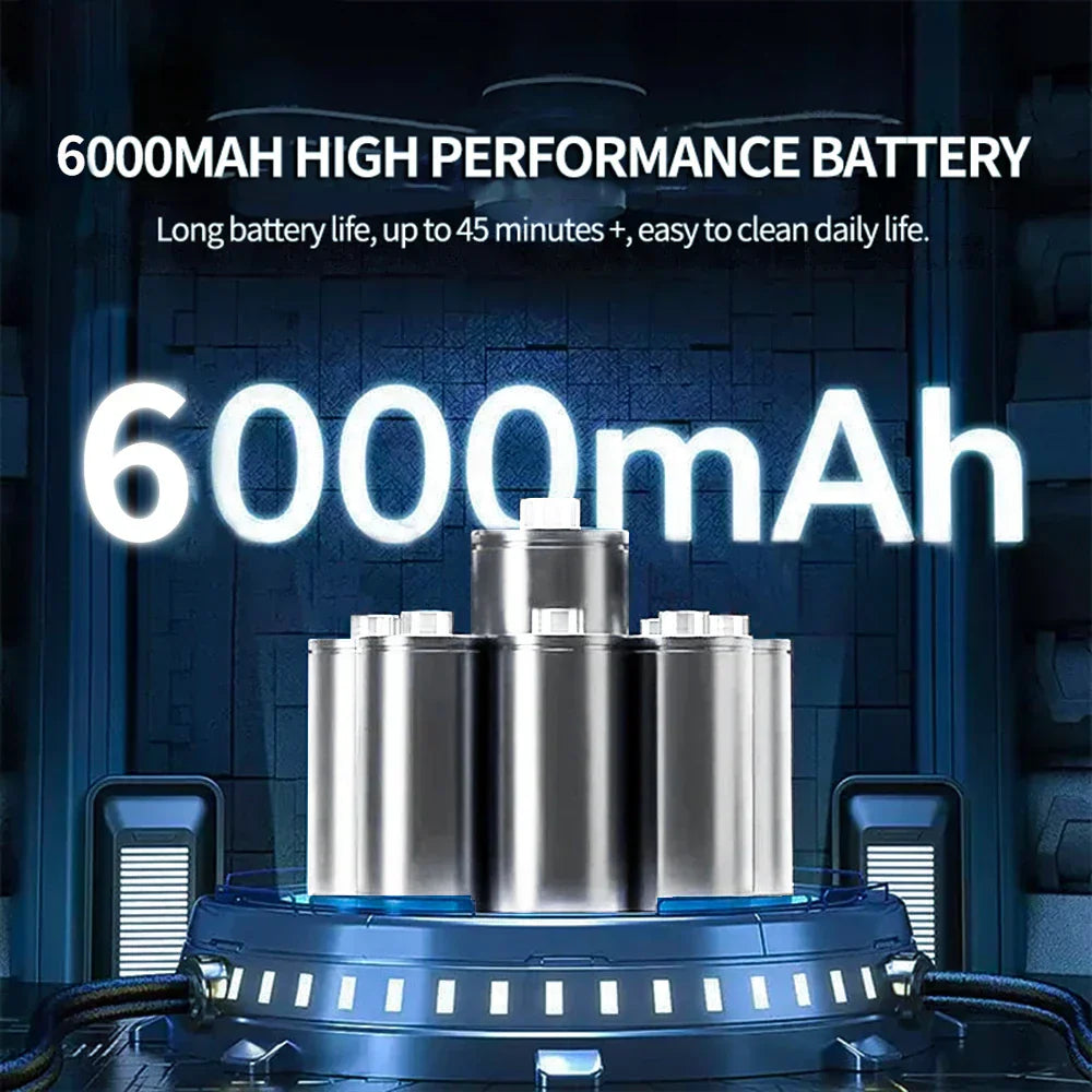 290000Pa Car Vacuum Cleaner Strong Suction Wireless Vacuum Cleaners Handheld Vacuum Cordless Robot Car Home Electrical Appliance