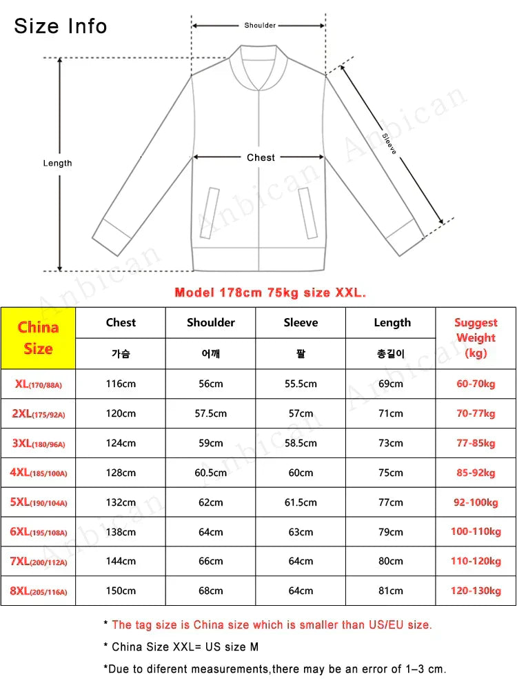 2023 New Shirts Collar Men's Jacket Chest Pockets Single Breasted Waterproof Men Windbreaker Casual Jacket Coats Plus Size 8XL