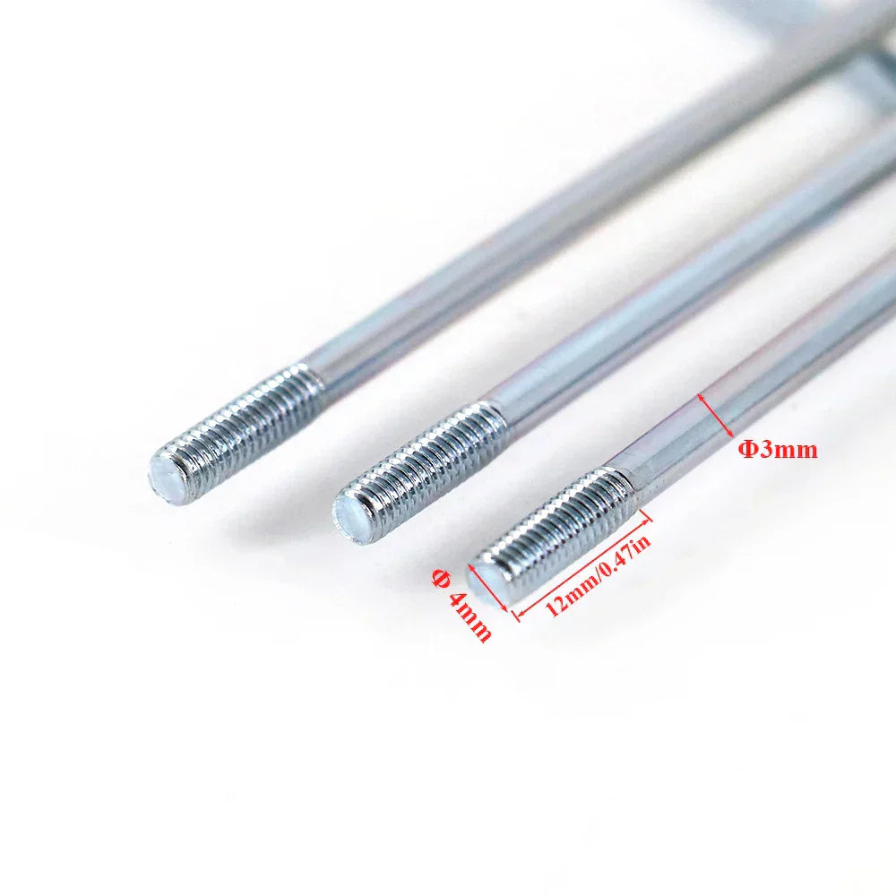 (Pack of 6) Spokes Wire Circle Nipples 18 19 21 Modified Generic Stainless Sreel For CRF YZF WR KXF SXF EXC SXF Motorcycle Wheel Parts