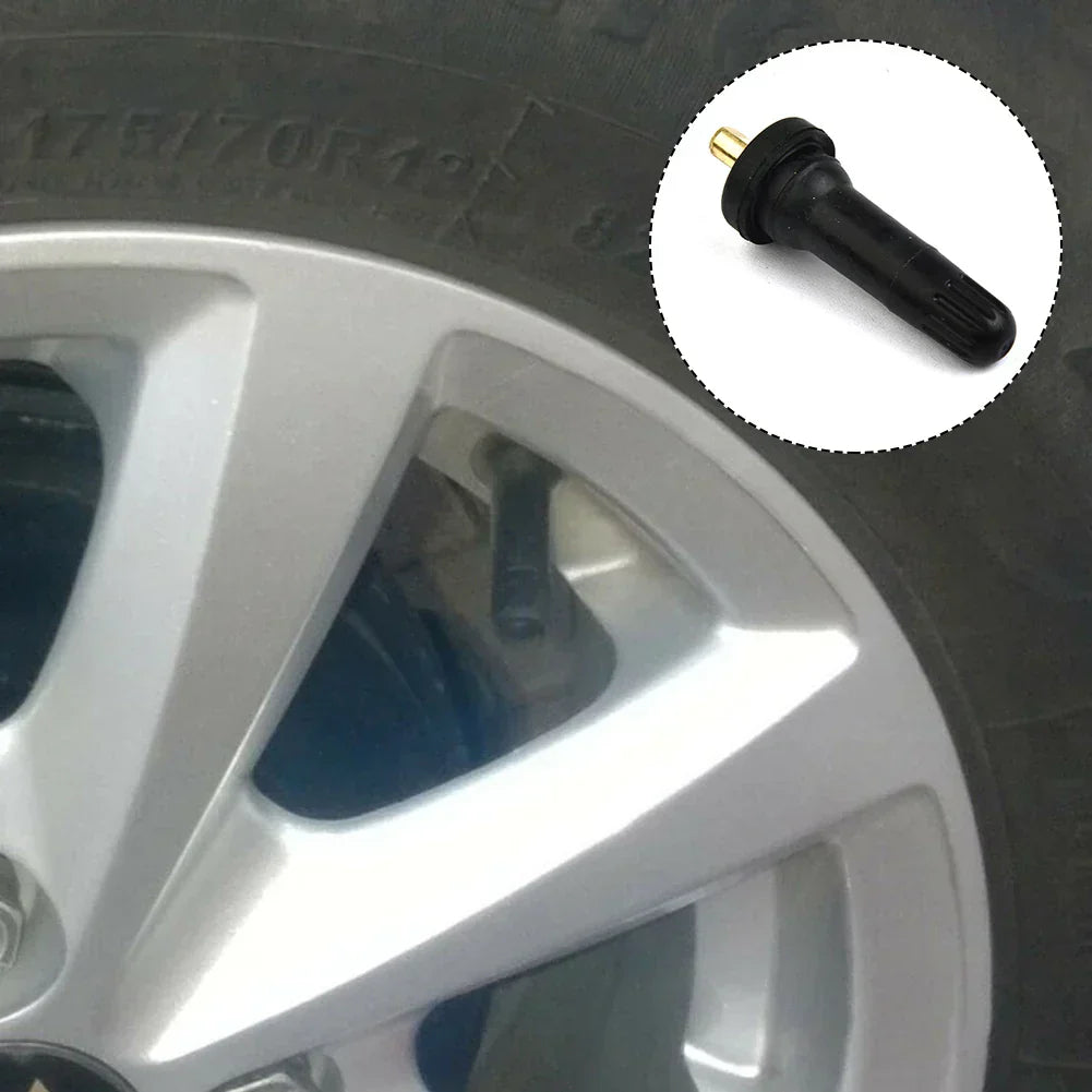 (Pack of 50) TPMS Tire Pressure Sensor Valve Stem Car Rubber Wheel Rim TPMS For GM Automobiles Sensors Parts Tire Accessories