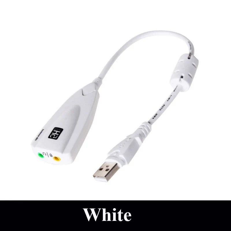 5HV2 stereo 7.1 channel with cable sound card USB sound card Computer games dedicated external high-end sound card