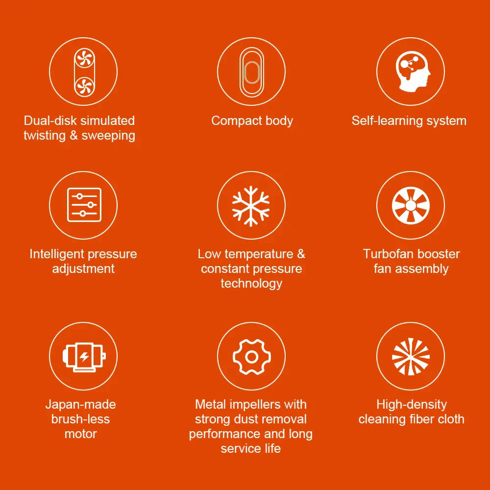 Liectroux HCR-09 Window Cleaning Robot,Robot Vacuum Cleaner for Window,Robot Window Cleaner,Electric Glass Wiper,Floor Mop Robot