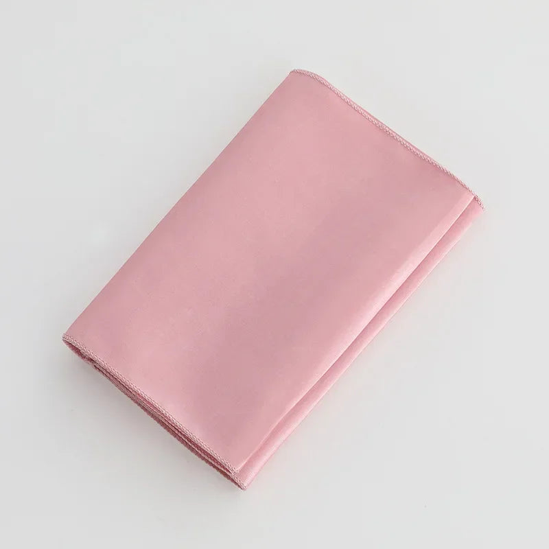 (Pack of 50) Wholesale 10/ Satin Chair Bow Sashes Wedding Chair Knot Ribbon Ties For Party Event Hotel Banquet Supplies Home Decorations