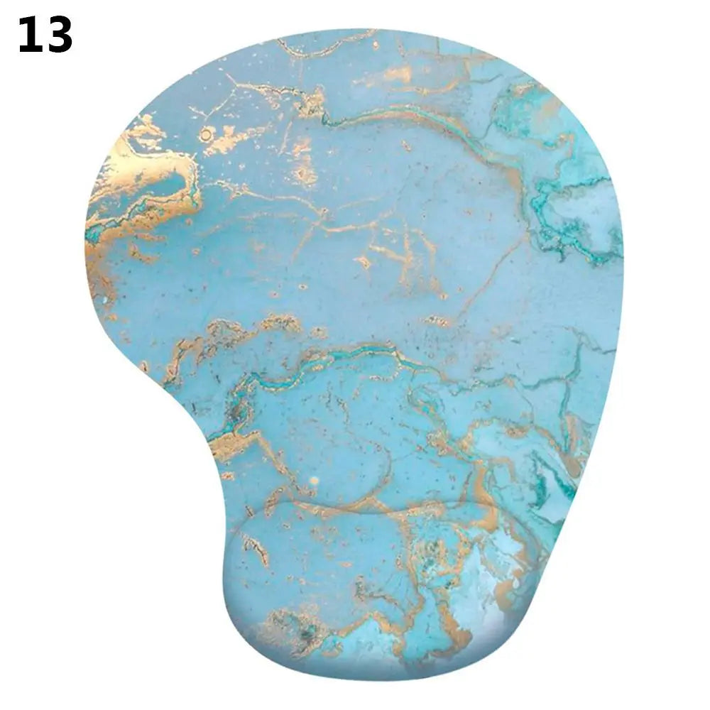 Silicone Wrist Rest Mouse Pad Ergonomic Hand Support Non Slip Gaming Mice Mat Home Office Table Mousepad For Laptop Computer