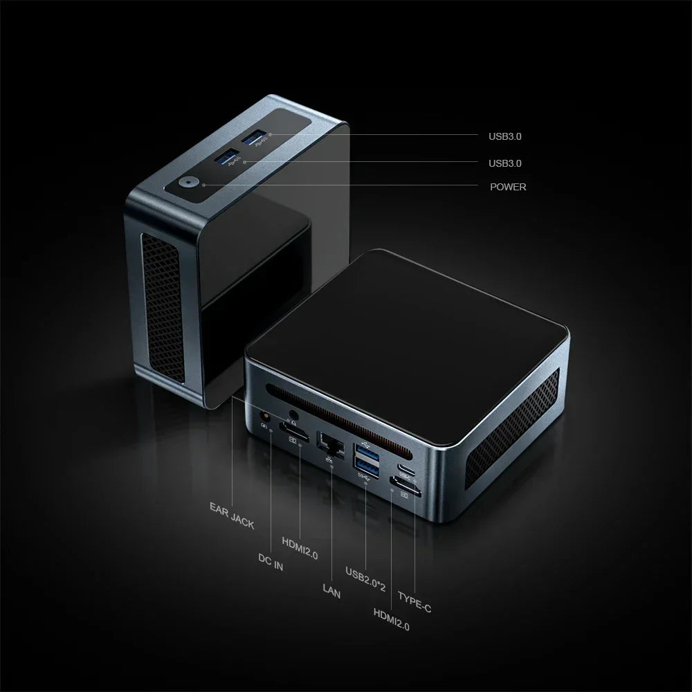 Chatreey Mini PC AN2 PRO Ryzen 5 5625U 6 cores Gaming Desktop Computer NVME SSD WIFI6 HDMI Windows 11 Pro