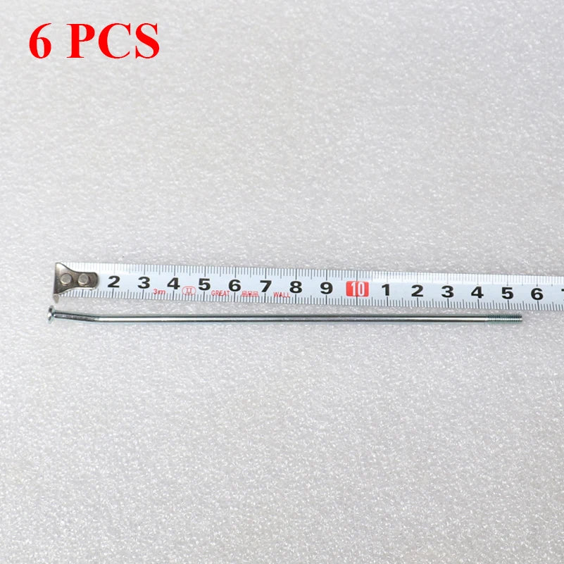 (Pack of 6) Spokes Wire Circle Nipples 18 19 21 Modified Generic Stainless Sreel For CRF YZF WR KXF SXF EXC SXF Motorcycle Wheel Parts