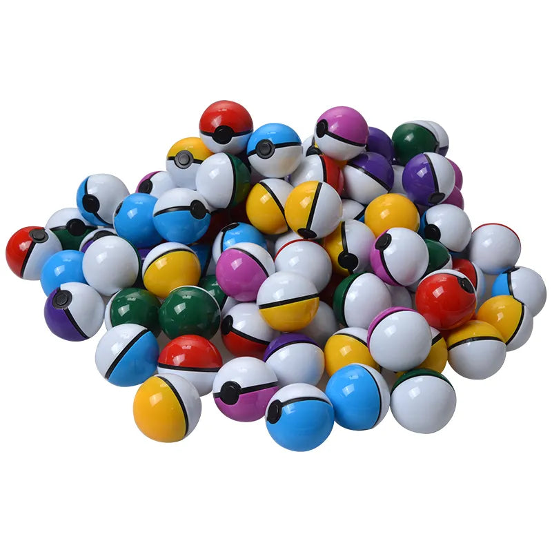 Original Pokemon Anime Action Figure Pikachu Pocket Monster Pokeball With Mini Figure Toys For Children Gifts