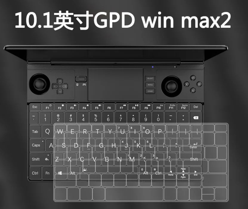 For GPD win max 2 2023 2022 MAX2 10.1 Inch HIGH CLEAR TPU Laptop Keyboard Cover Protector Skin