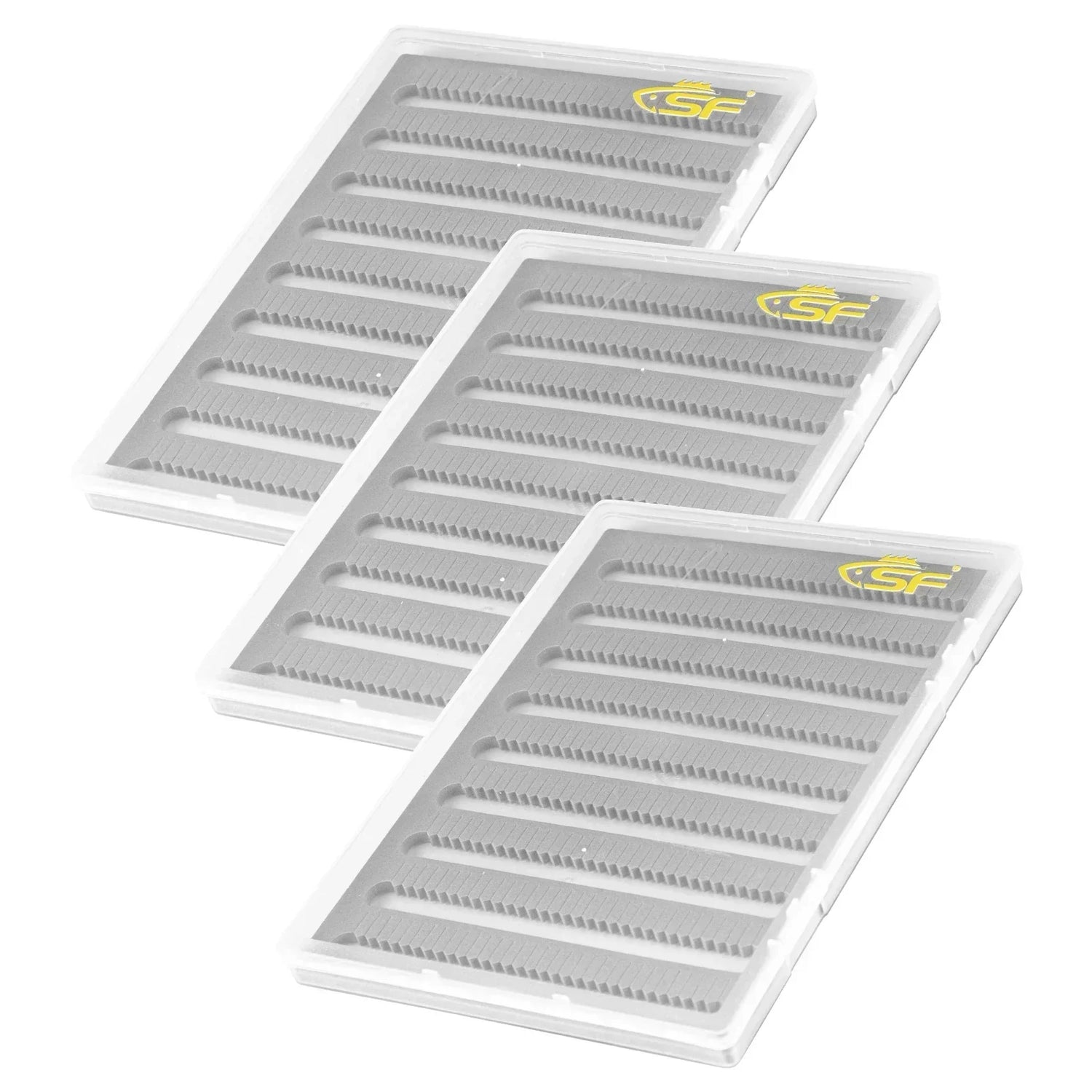 SF A4 A5 Extra Large Collection Fishing Box Clear Fly Fishing Box Large Capacity Slit Foam Fishing Competition Hook Tackle Boxes