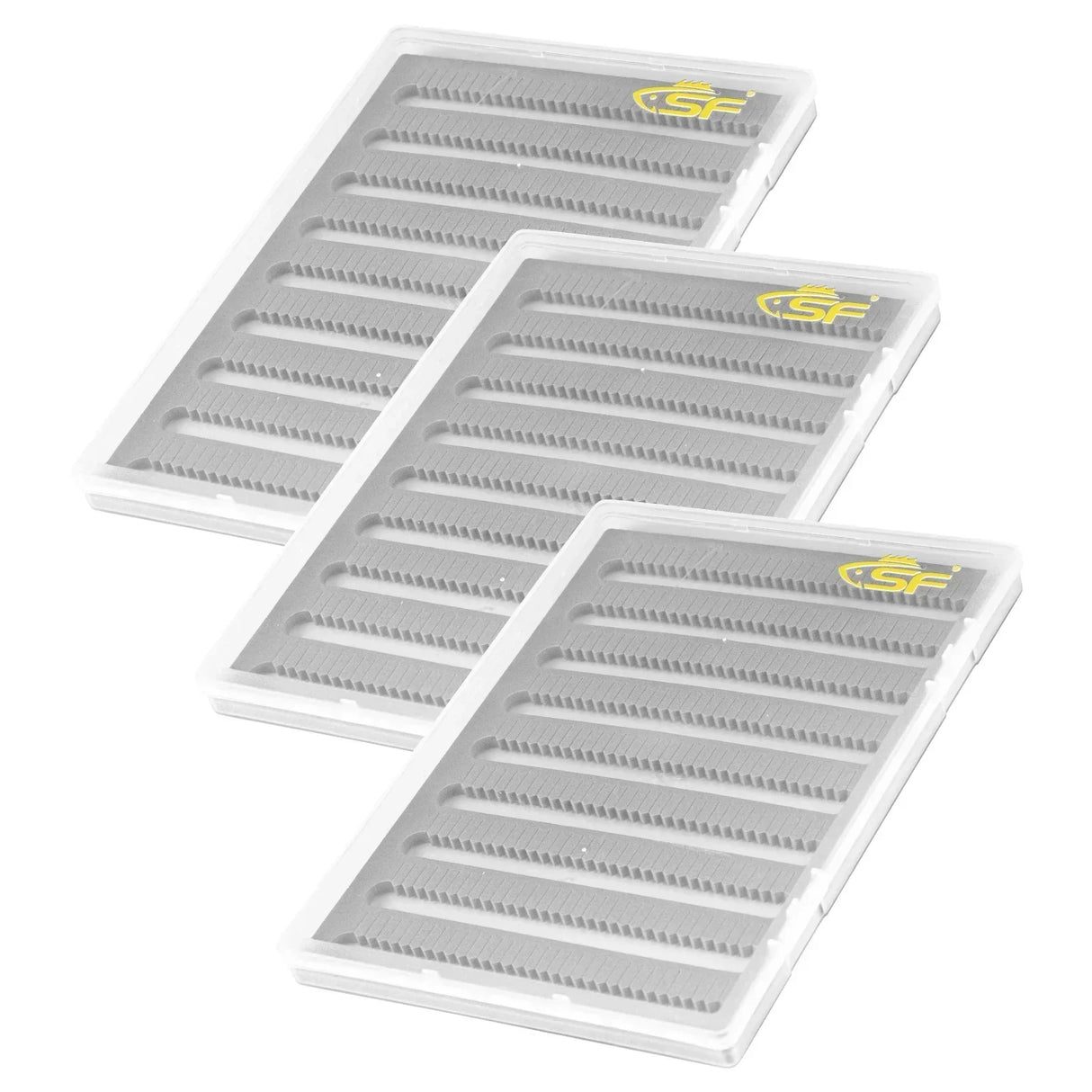 SF A4 A5 Extra Large Collection Fishing Box Clear Fly Fishing Box Large Capacity Slit Foam Fishing Competition Hook Tackle Boxes