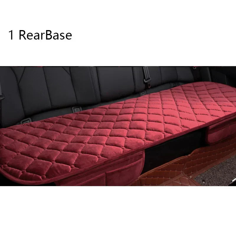 Winter Car Seat Cover Universal Front Rear Seat Pad Vehicle Auto Seat Cushion Car Seat Protector Seat Covers Pair of Covers