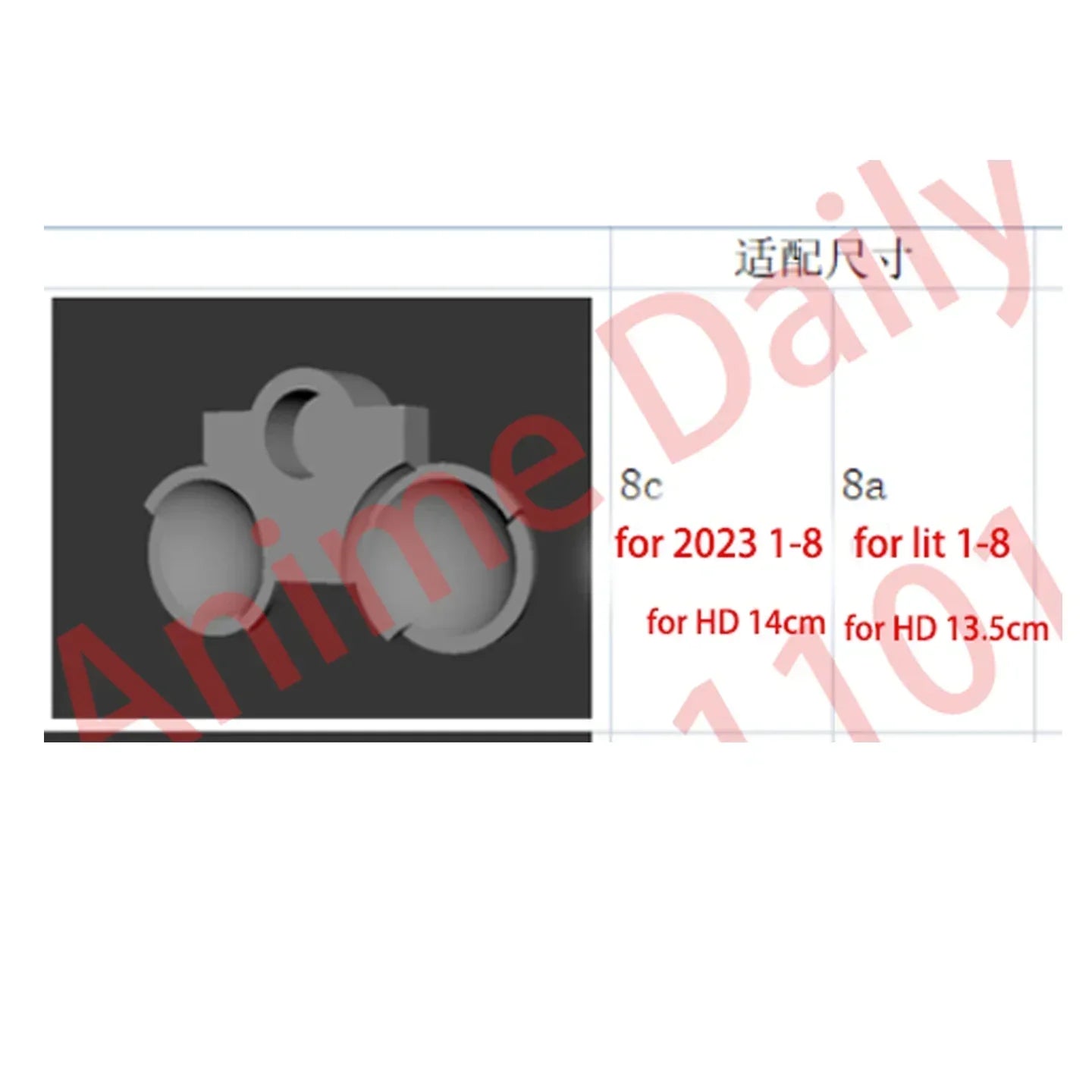 (Pack of 5) Eye Card For OB11 BJD Doll Head Doll Accessories Specific Tool Eye Card Toy Gifts