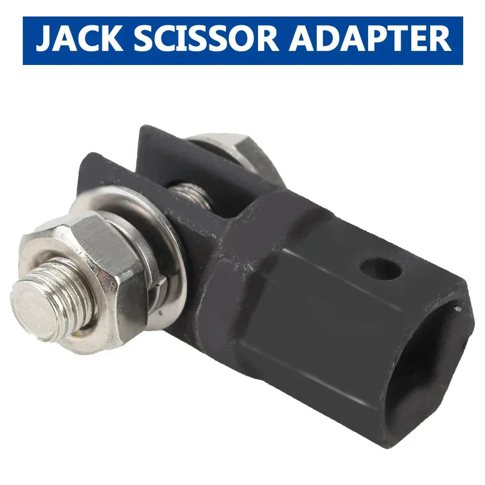 Use with 1/2 Inch Drive or Impact Wrench Tools Car Jacks Lifting Equipment Car Accessories Scissor Jack Adaptor