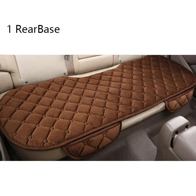 Winter Car Seat Cover Universal Front Rear Seat Pad Vehicle Auto Seat Cushion Car Seat Protector Seat Covers Pair of Covers