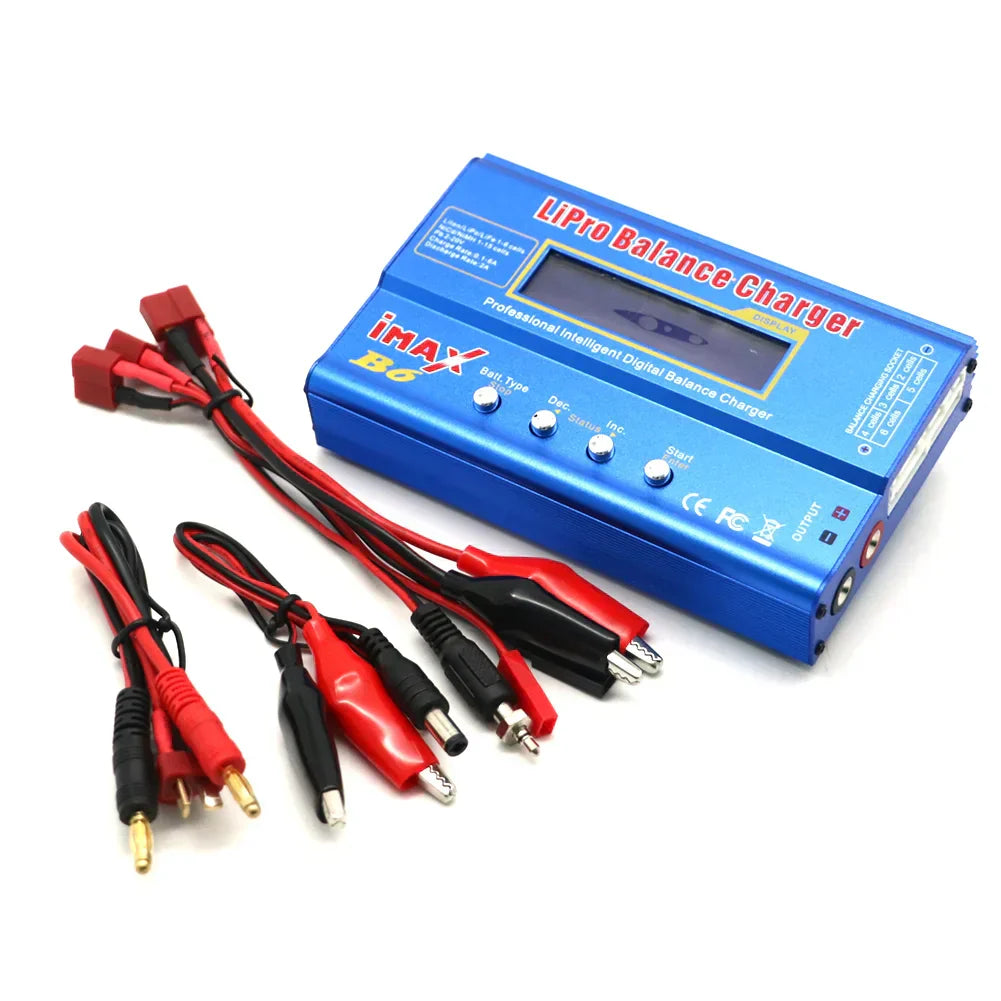 IMAX B6 80W Battery Charger Lipo NiMh Li-ion Ni-Cd Digital Lipro Balance Charger Discharger AC Power 12V 5A Adapter For Rc Car