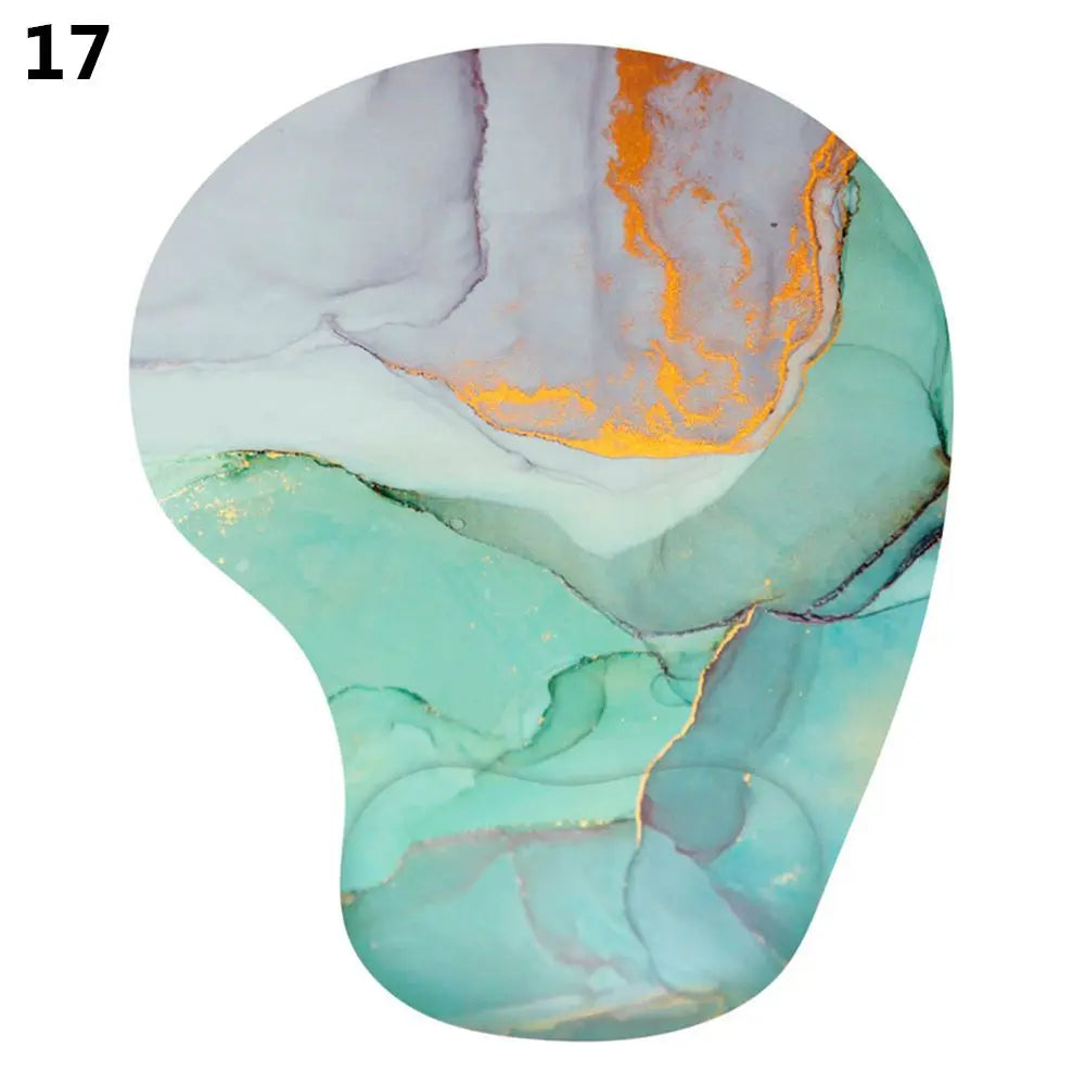 Silicone Wrist Rest Mouse Pad Ergonomic Hand Support Non Slip Gaming Mice Mat Home Office Table Mousepad For Laptop Computer